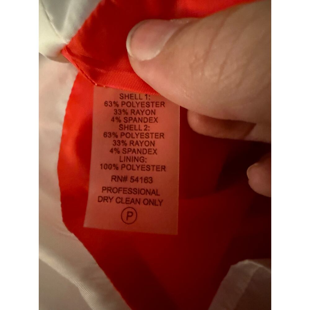 Dress By Calvin Klein With Black Belt Size 8 - Picture 5 of 6